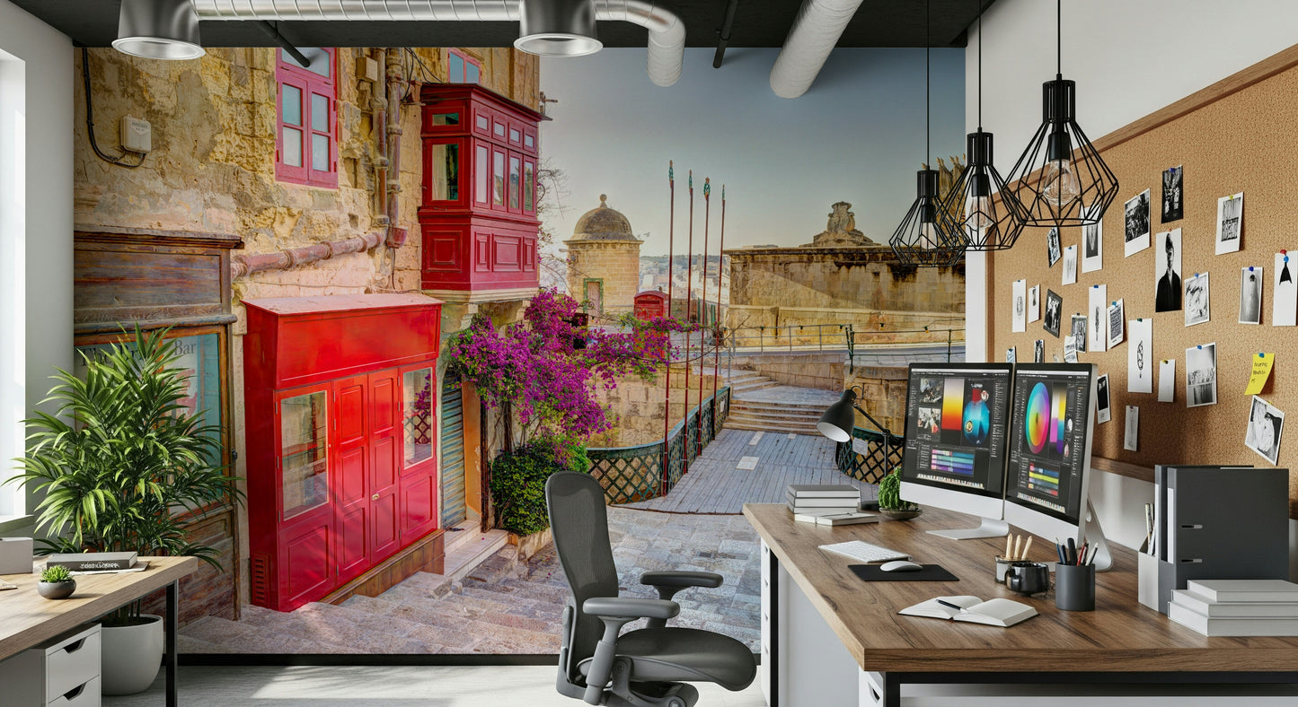 Valletta's Charm Wall Mural
