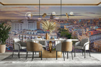 A beautiful aerial view wallpaper mural of Havana, Cuba.

