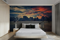A tranquil scenic bay wall mural for your decor.

