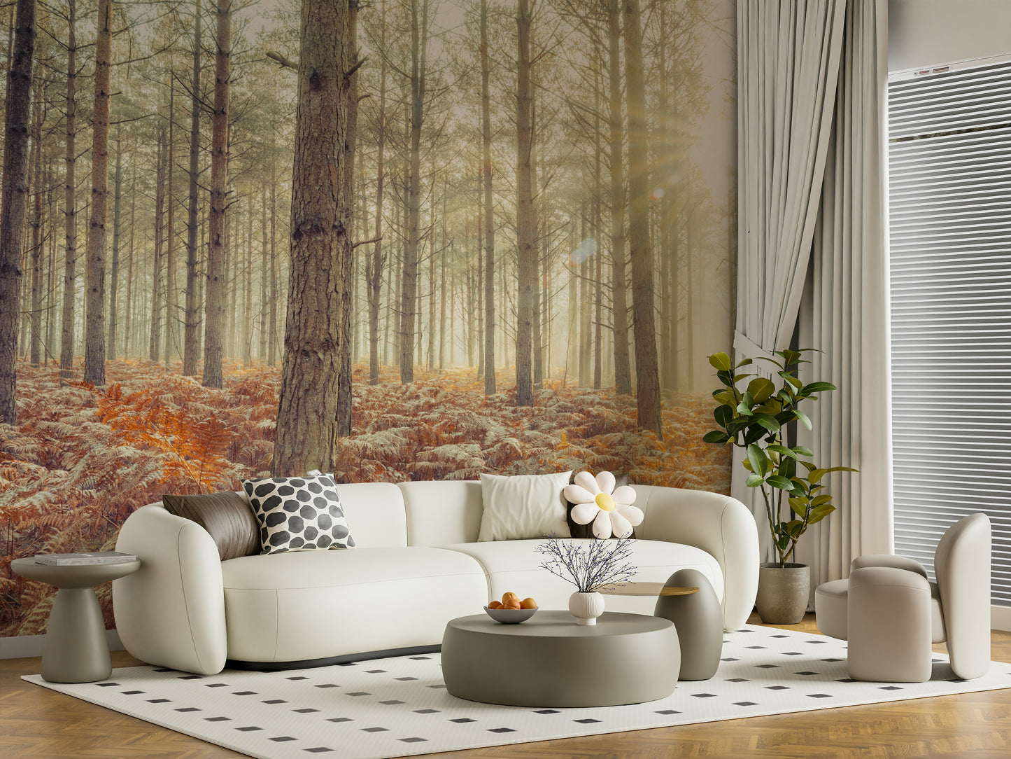 Nature's Spotlight Wall Mural