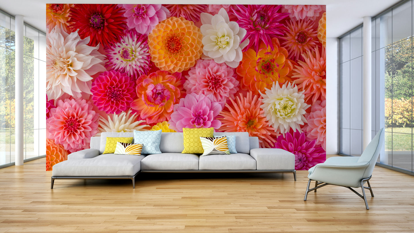 Floral Flourish Wall Mural