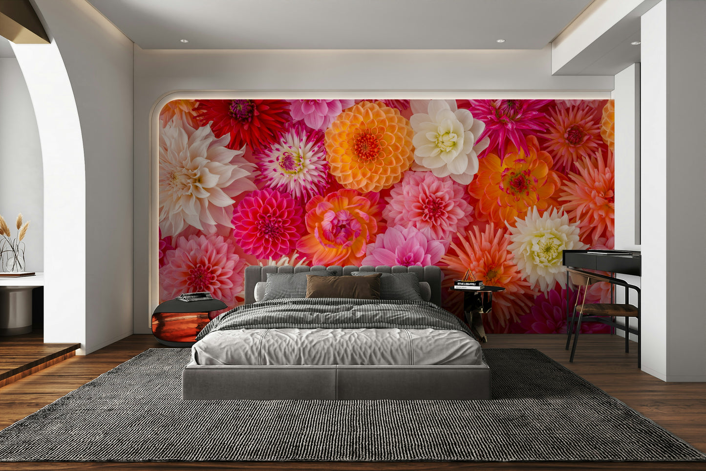 Floral Flourish Wall Mural