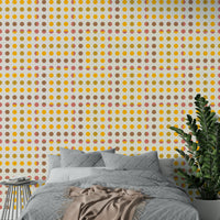 Abstract wallpaper showcasing repeating dot patterns for a modern, minimalist look.