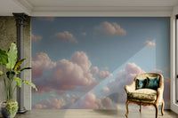 A classic cloudscape wallpaper for walls.

