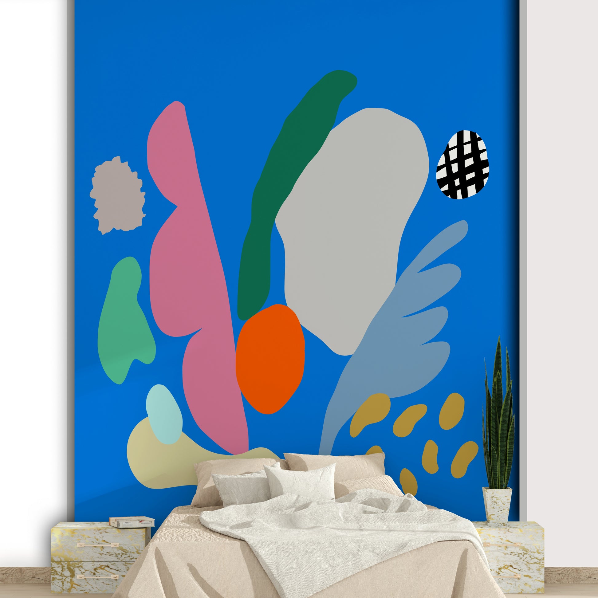 A classic ice cream wallpaper for walls.

