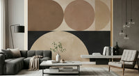 A serene abstract pattern wall mural for your decor.

