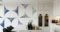 A classic abstract block wallpaper for walls.
