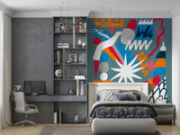 A classic abstract explosion wallpaper for walls.

