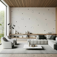 A classic abstract design wallpaper for walls.