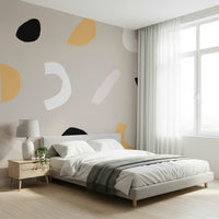 A serene minimalist design wall mural for your decor.
