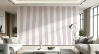 A serene abstract line wall mural for your decor.