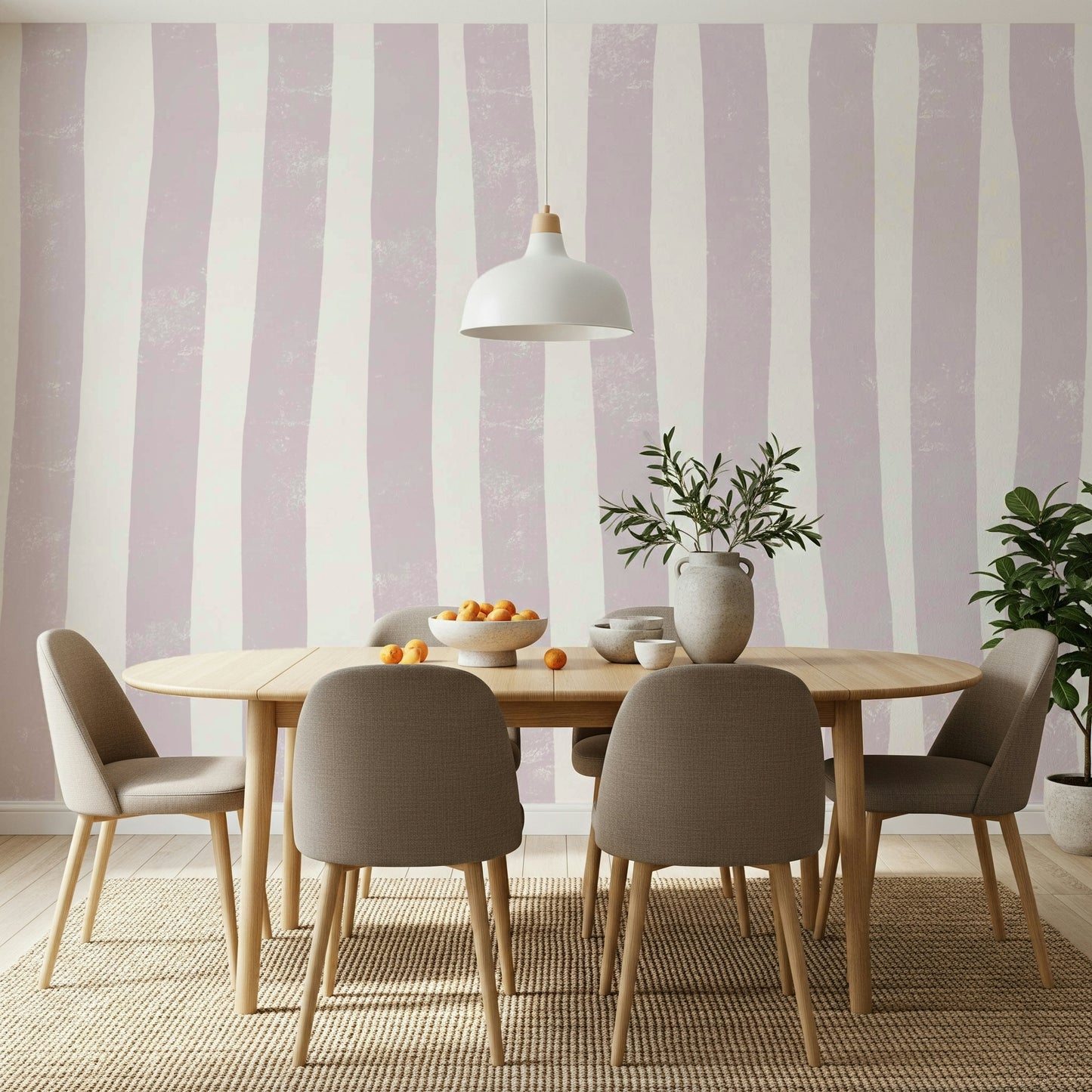 A classic stripe design wallpaper for walls.