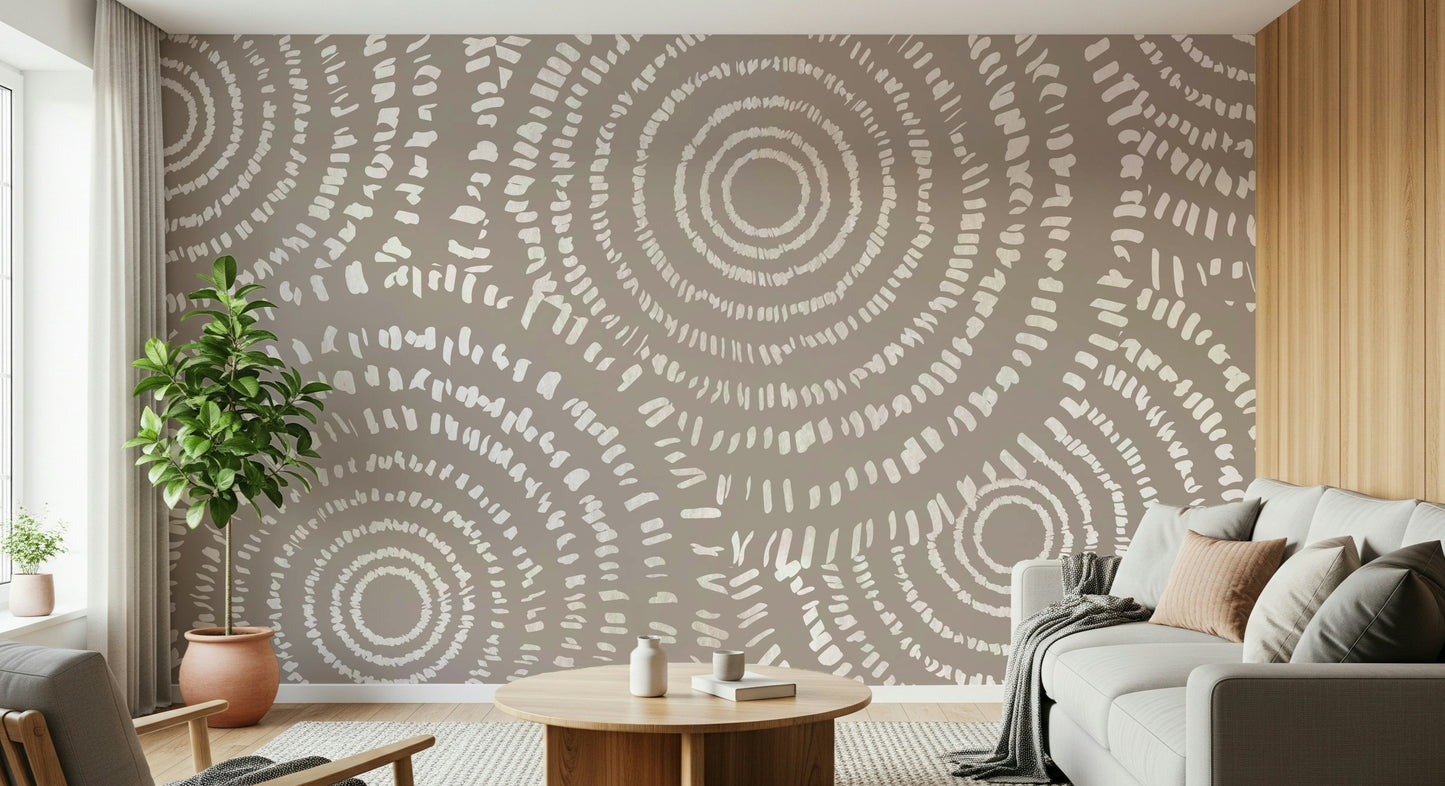 Concentric Echoes Wall Mural -2861688