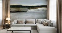 A serene flowing design wall mural for your decor.