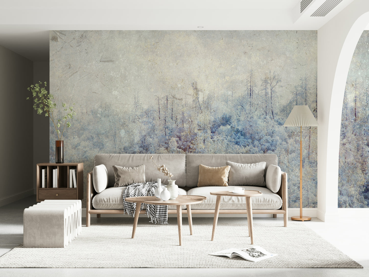 Frosted Forest Dream Wall Mural -2671433