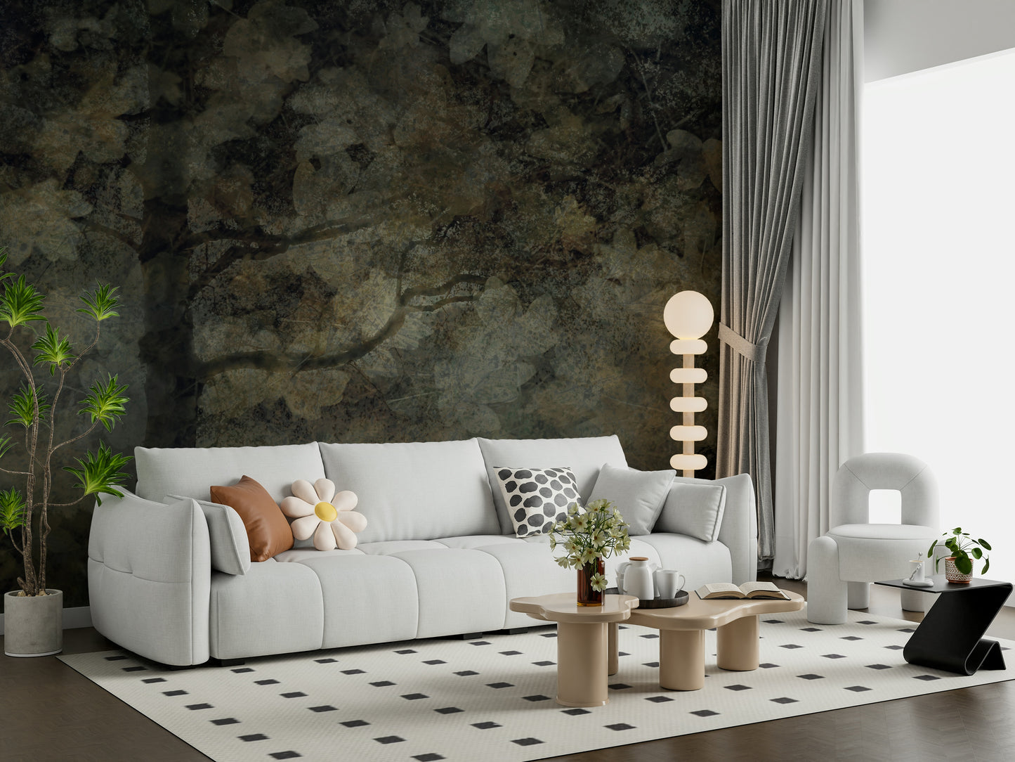 Ethereal Woodland Wall Mural -1760532