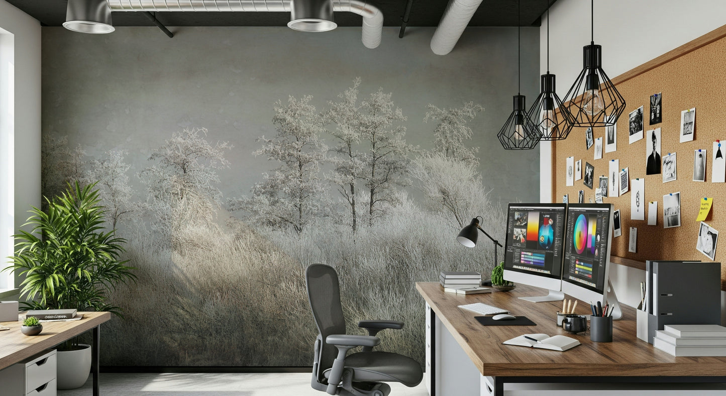 Frosted Stillness Wall Mural -1646833