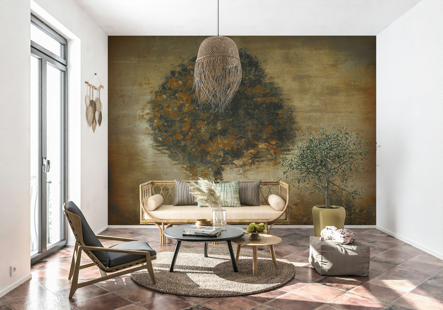 Autumnal Solitude Wall Mural -1433210