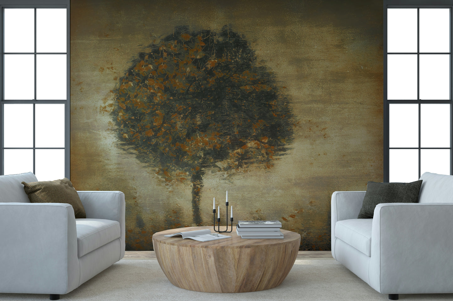 Autumnal Solitude Wall Mural -1433210