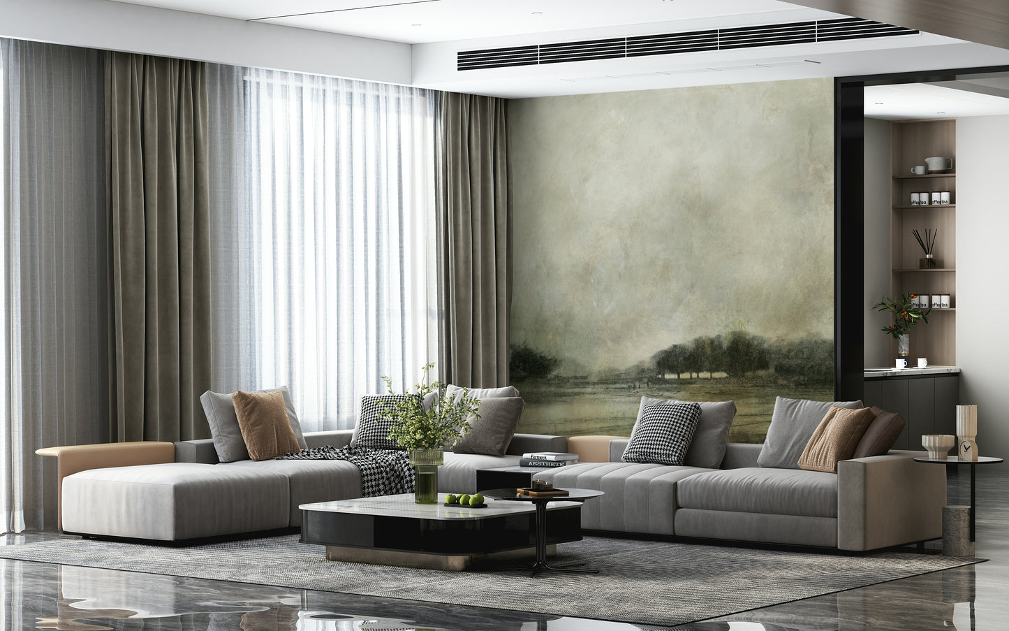 Tranquil Shoreline Wall Mural -2812774