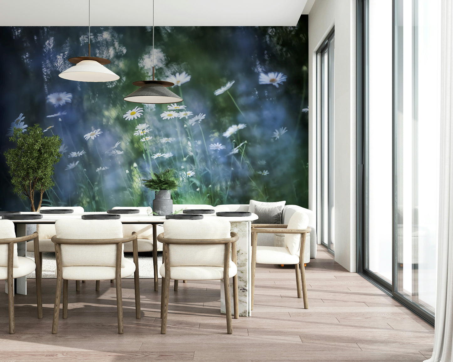 Daisy Dreamscape Wall Mural -2596582