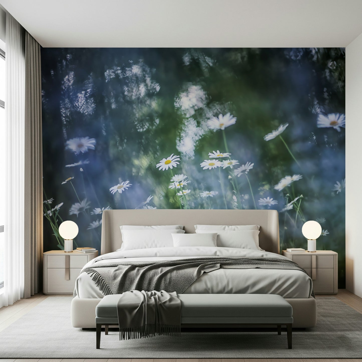 Daisy Dreamscape Wall Mural -2596582