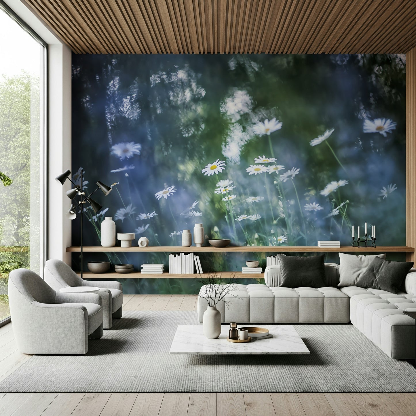 Daisy Dreamscape Wall Mural -2596582
