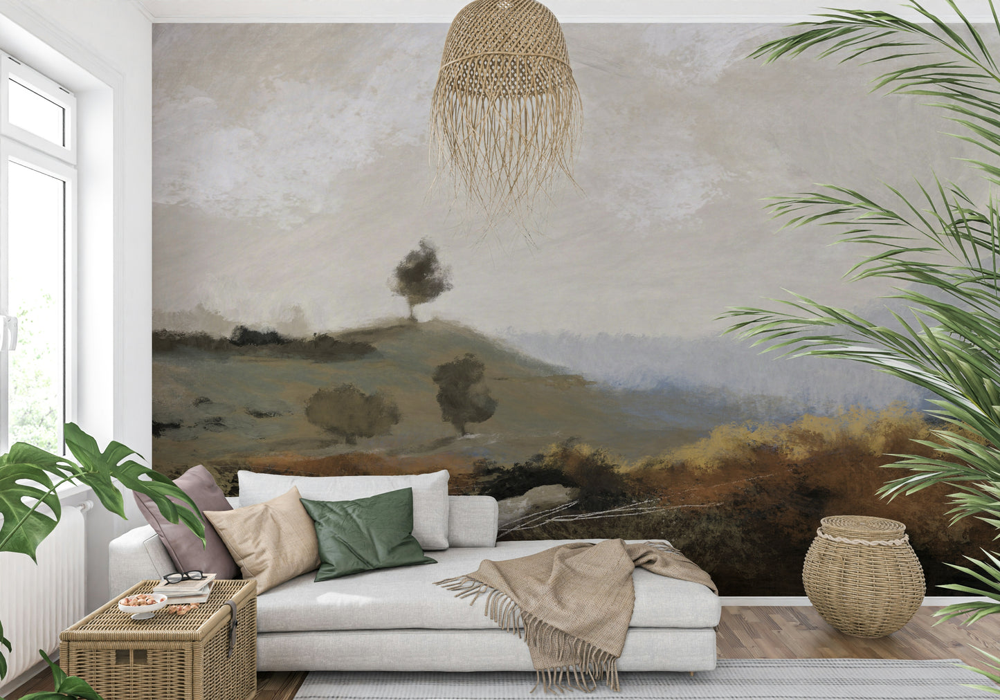 Painted Vista Wall Mural -2786264