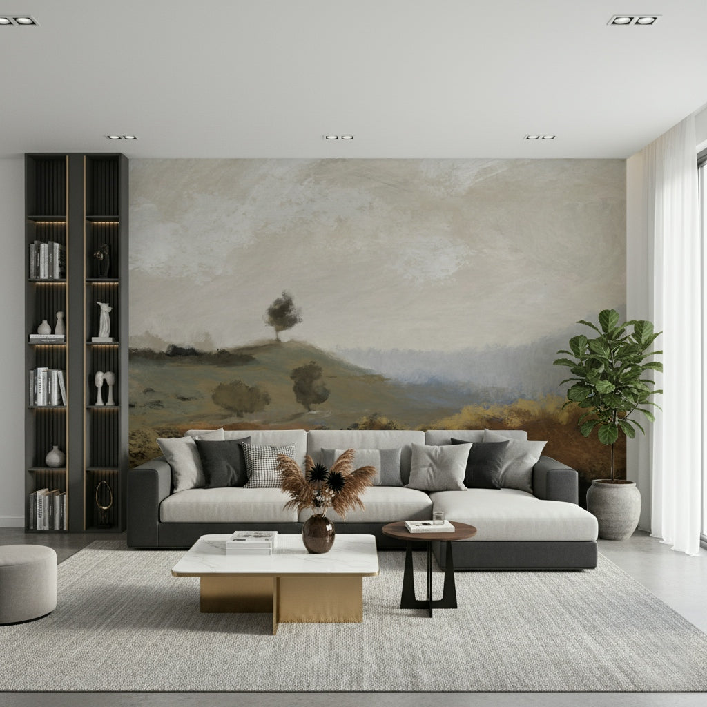 Painted Vista Wall Mural -2786264