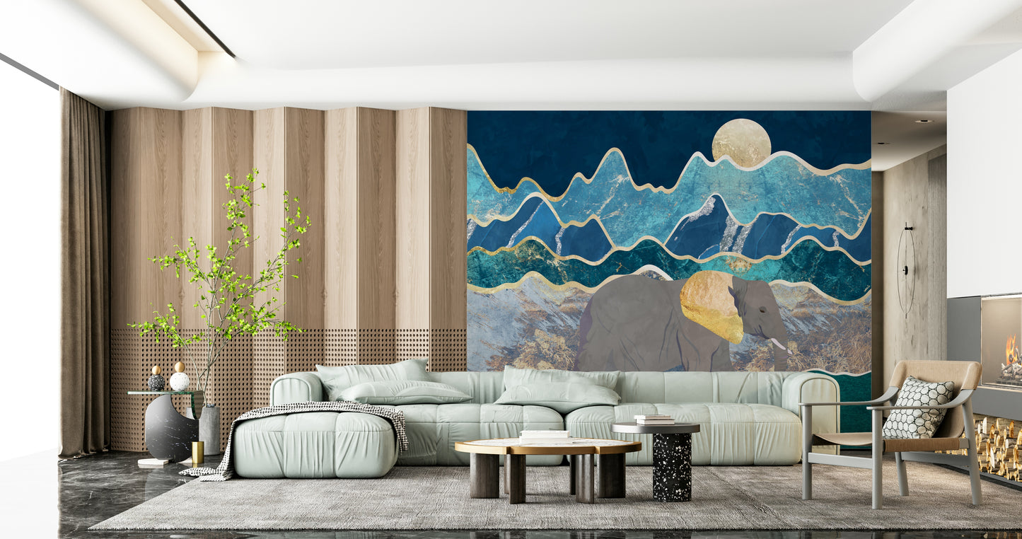Elephant Vista Wall Mural -2465921