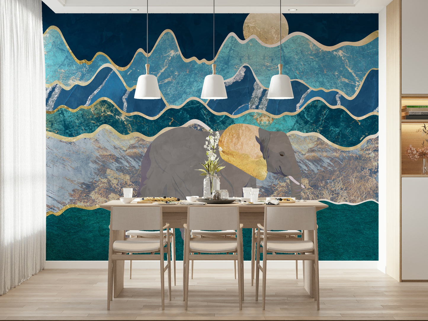 Elephant Vista Wall Mural -2465921