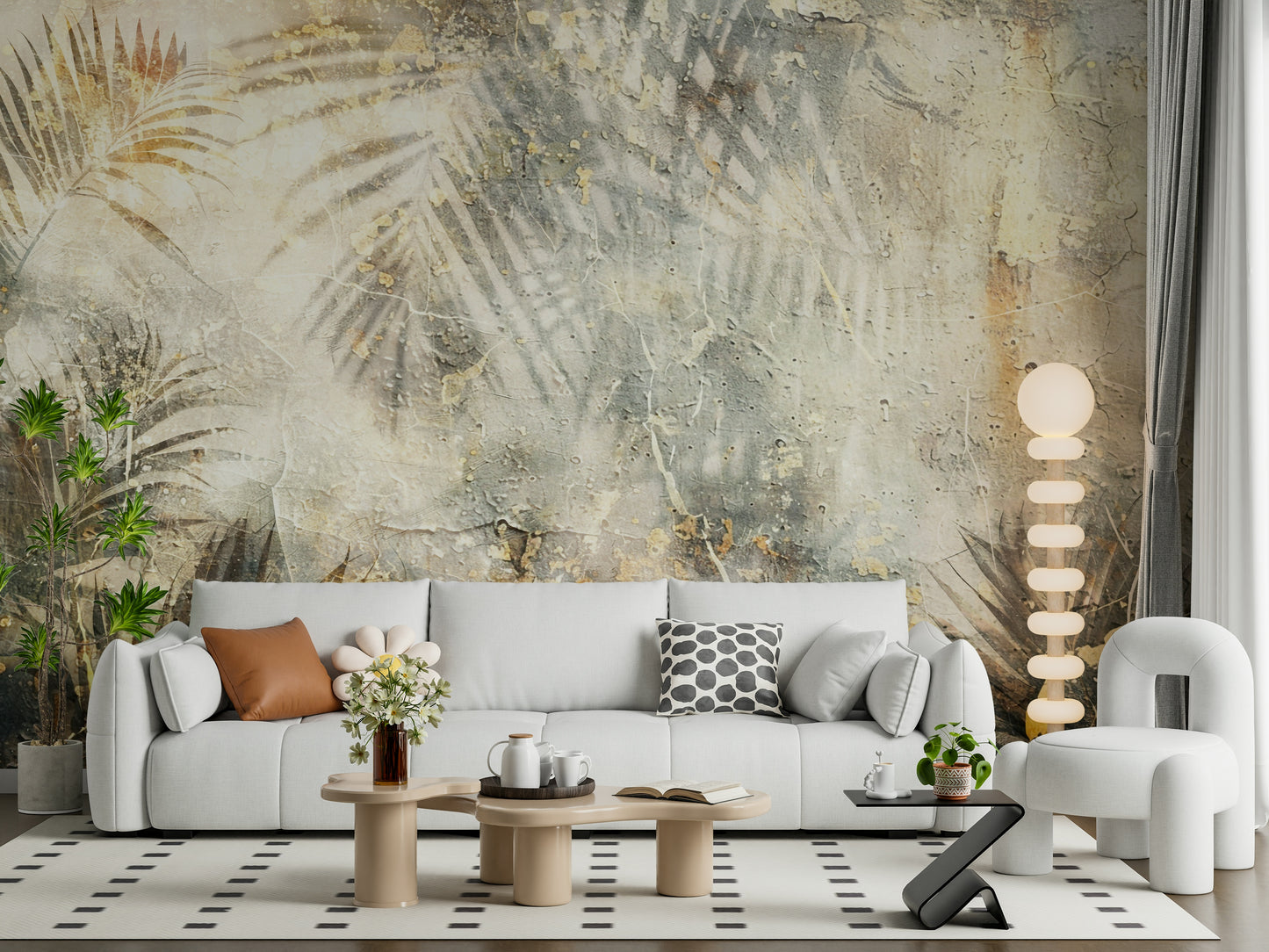 Tropical Grunge Wall Mural -2792248