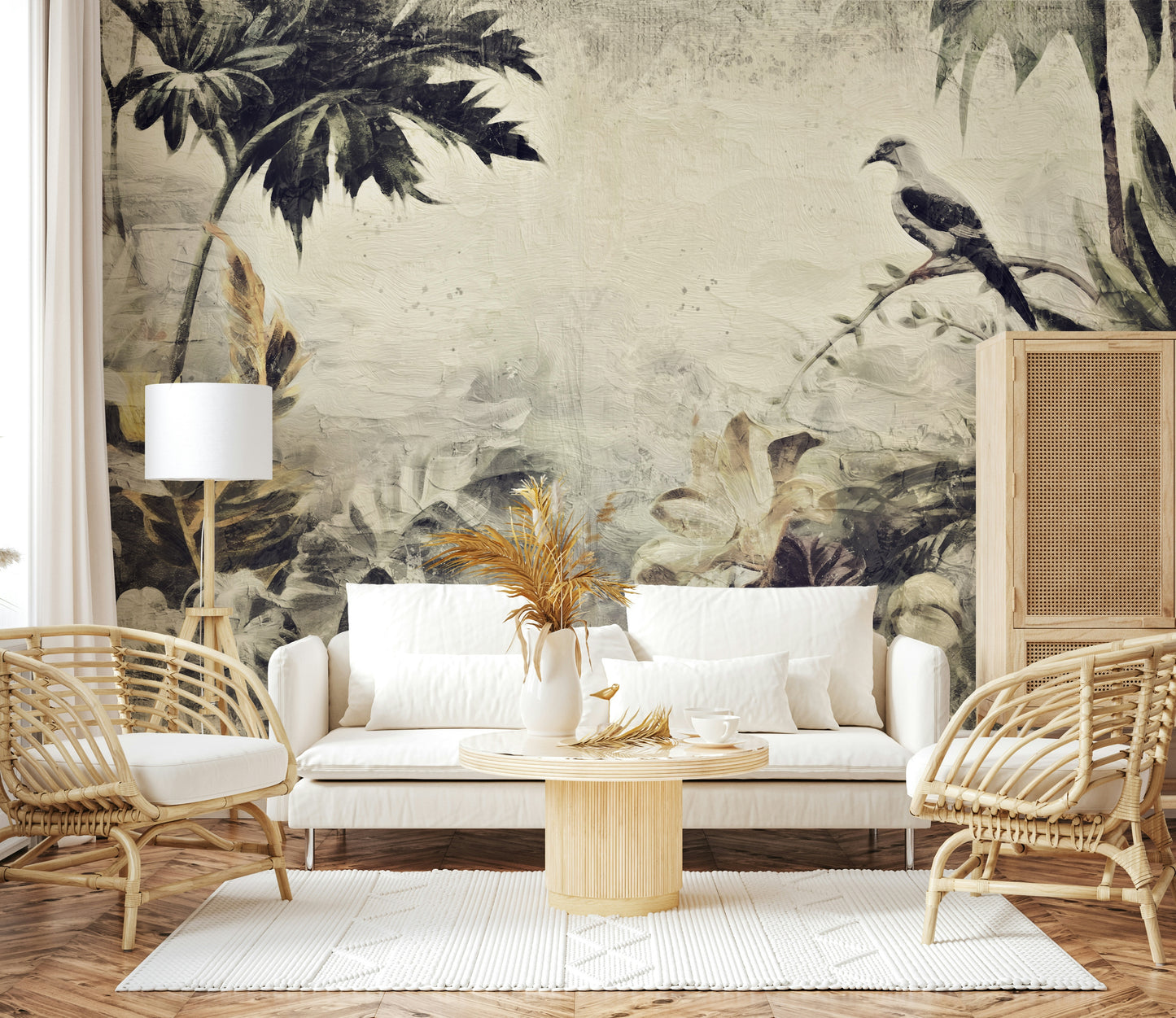 Vintage Bird Haven Wall Mural -2530885