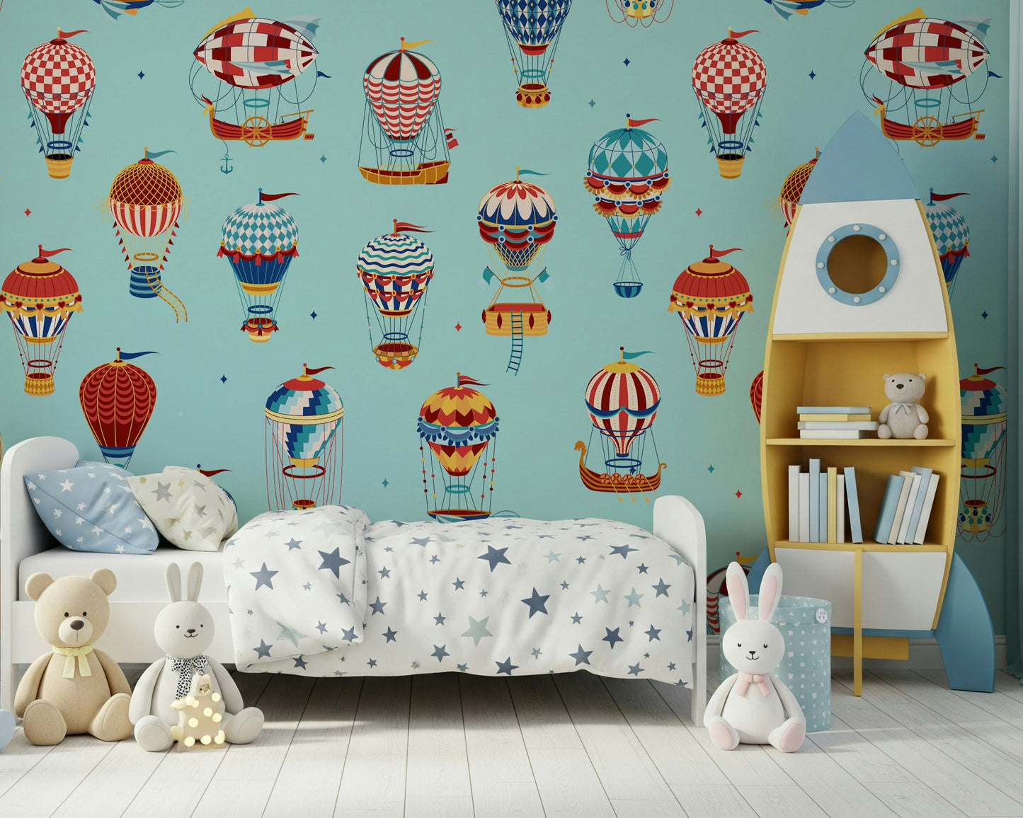 Airship Adventures Wall Mural -2735489