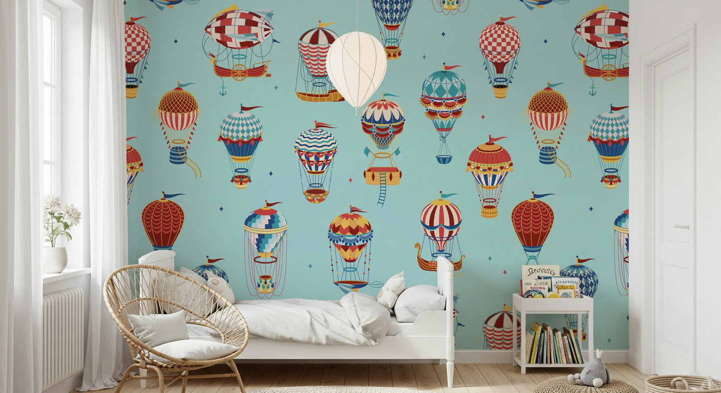 Airship Adventures Wall Mural -2735489