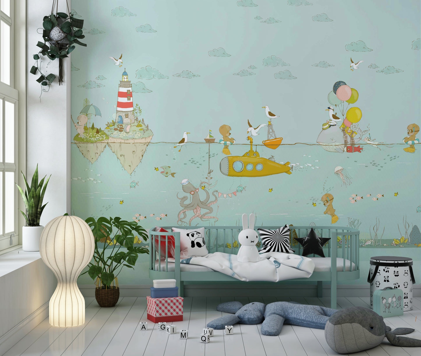 Underwater Whimsy Wall Mural -2759474
