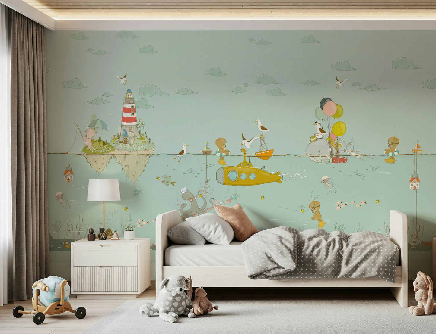 Underwater Whimsy Wall Mural -2759474