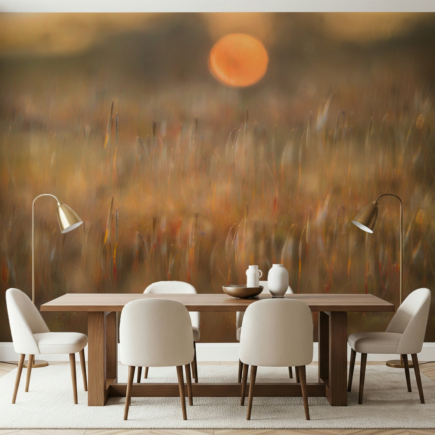 Solar Meadow Dreamscape Wall Mural -2228366