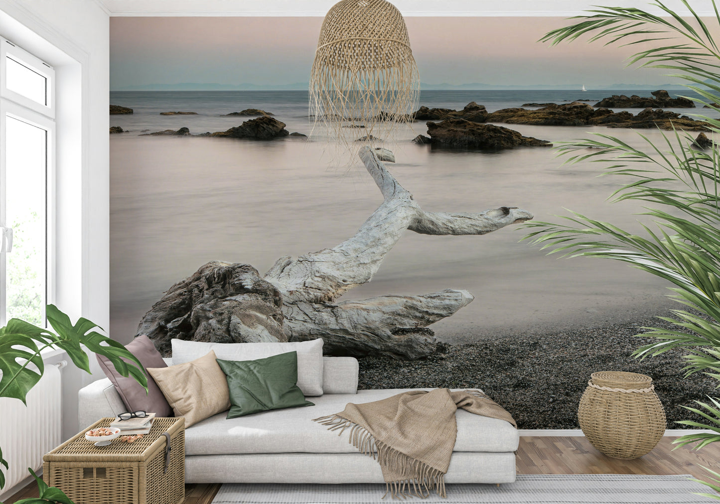 Shoreline Symphony Wall Mural -2595816