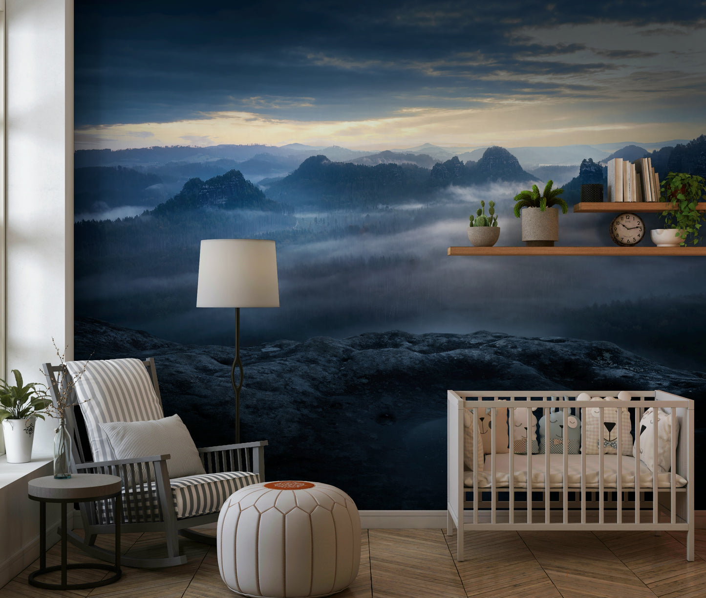 Twilight Mountain Dream Wall Mural -2361364