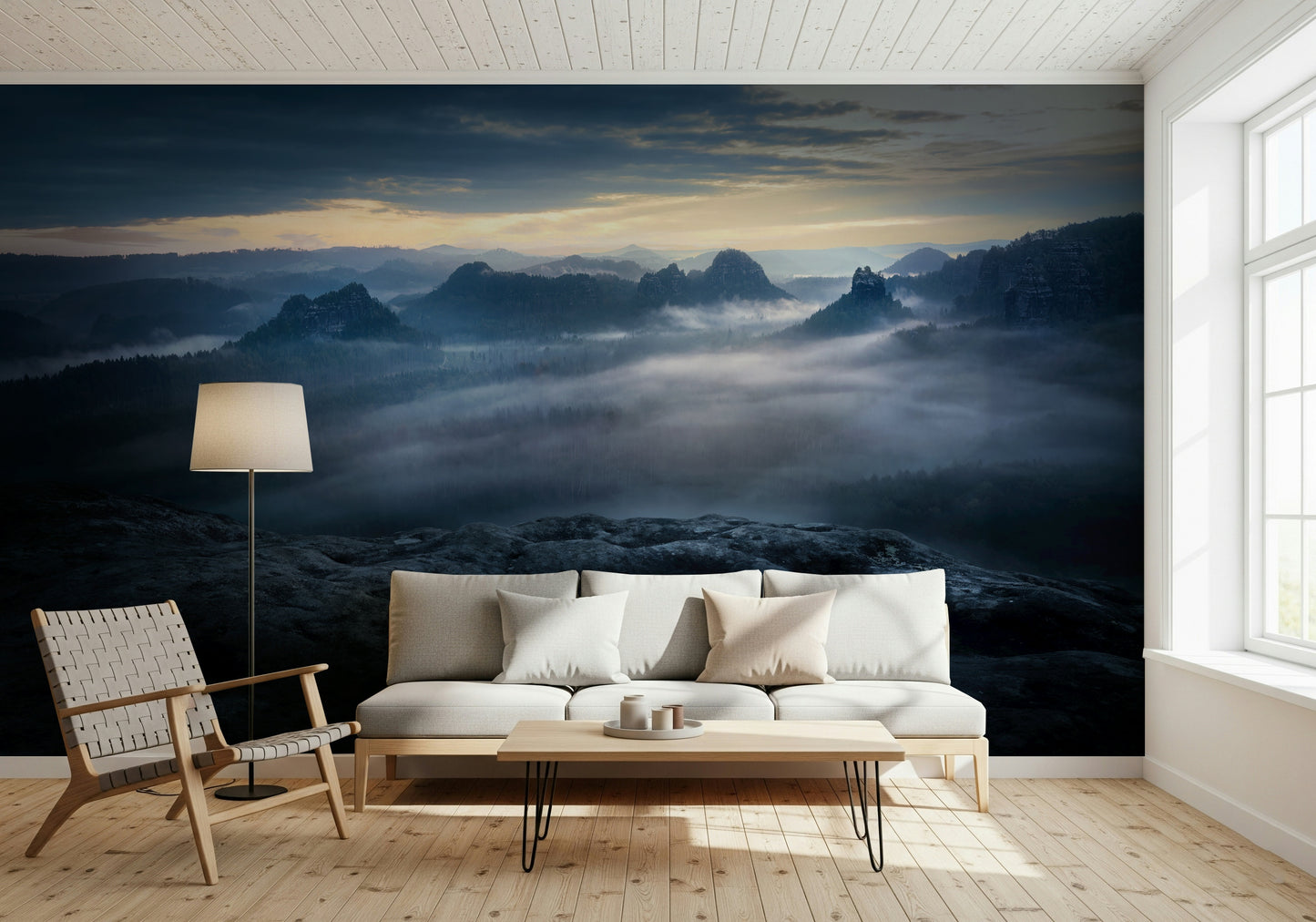 Twilight Mountain Dream Wall Mural -2361364