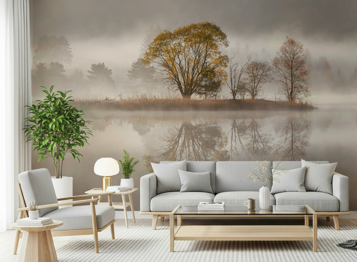 Autumnal Serenity Wall Mural -2425987