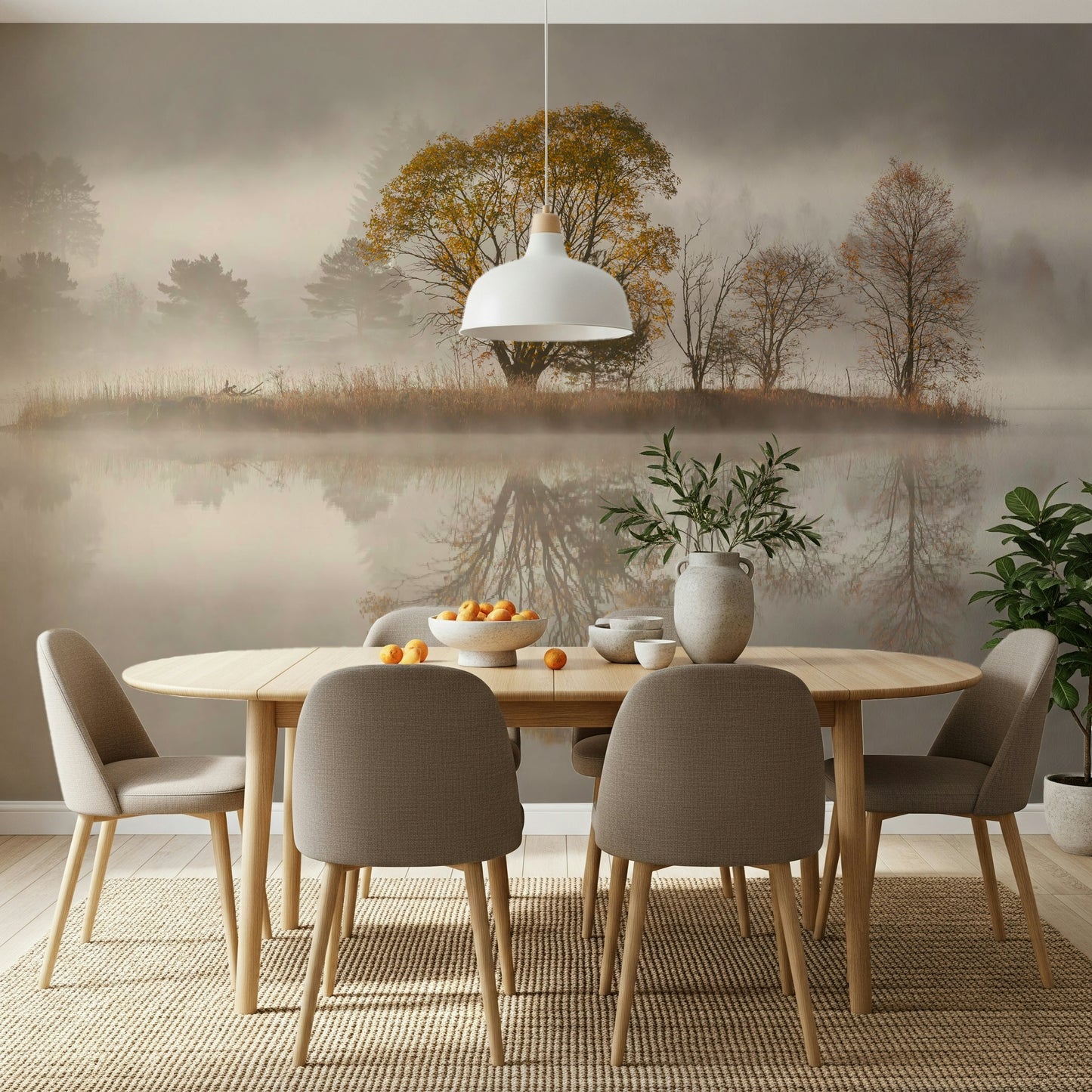 Autumnal Serenity Wall Mural -2425987