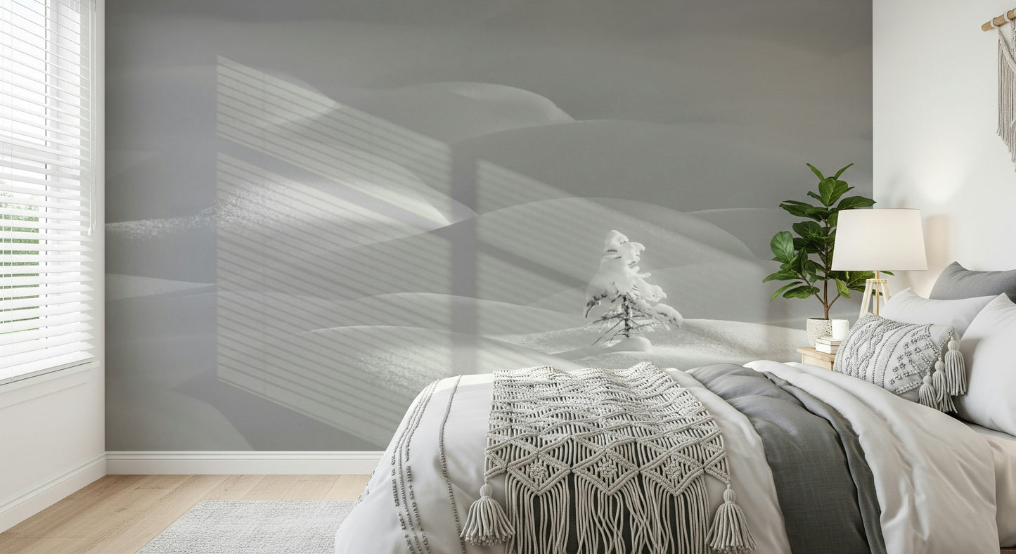 Snowscape Serenity Wall Mural -2178787