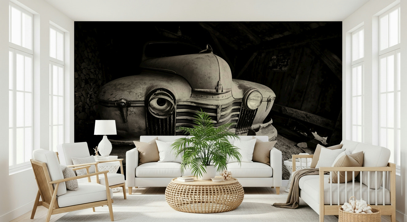 Vintage Ride: 1941 Olds Wall Mural -2348972