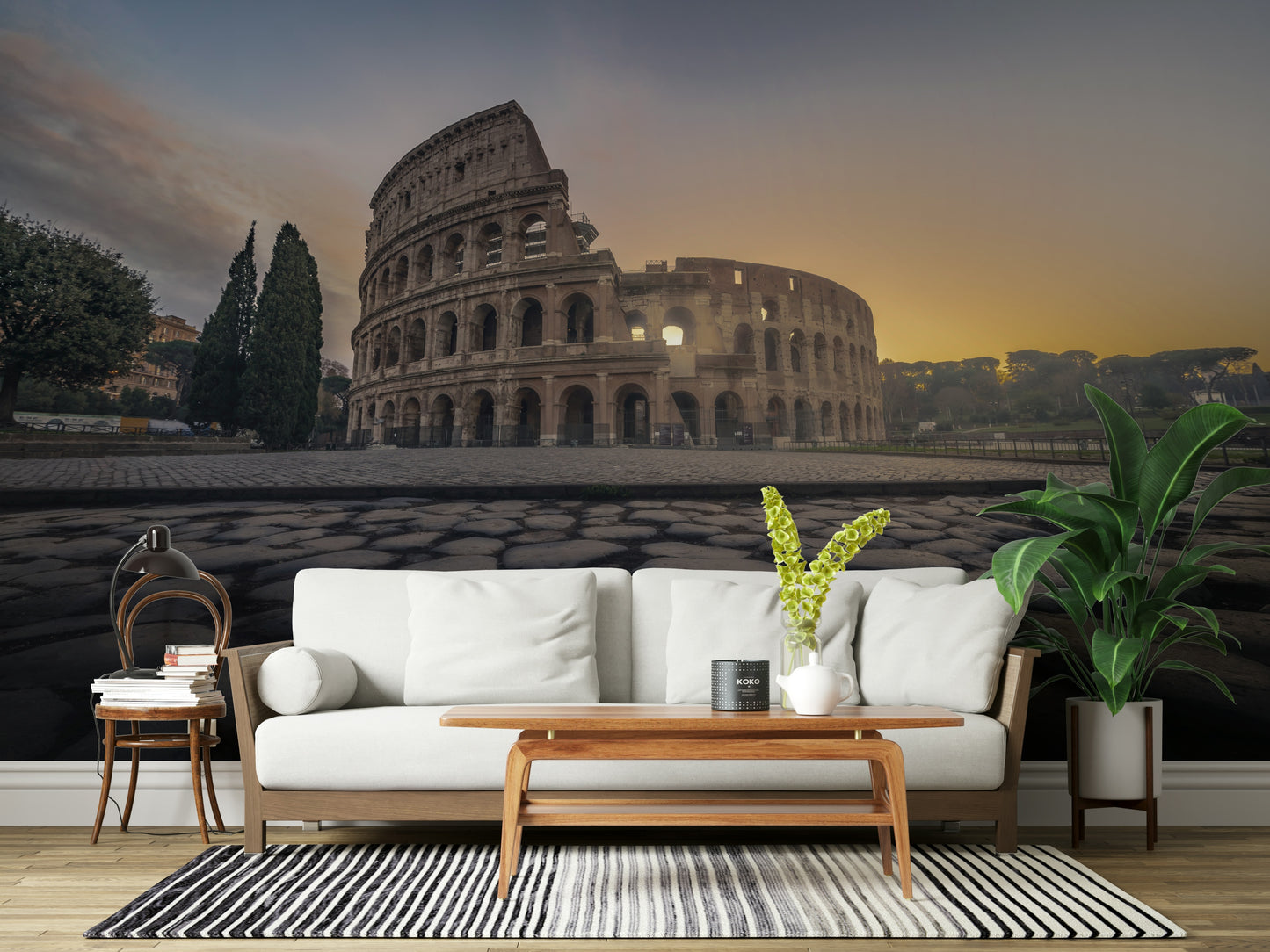 Ancient Rome Sunrise Wall Mural -2469876
