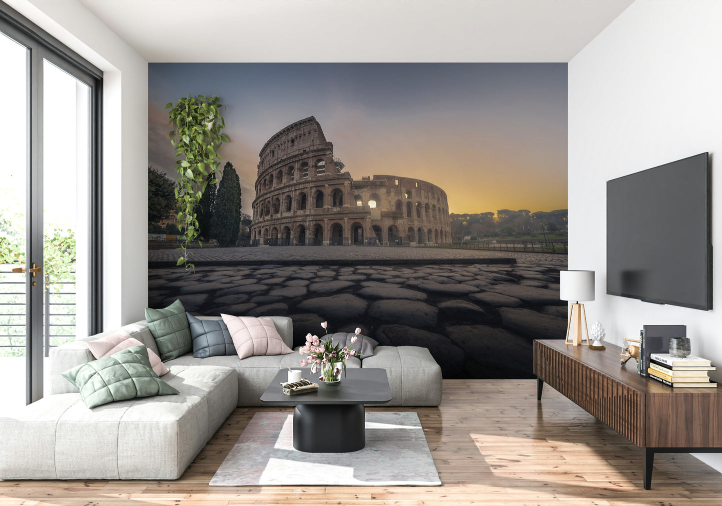 Ancient Rome Sunrise Wall Mural -2469876