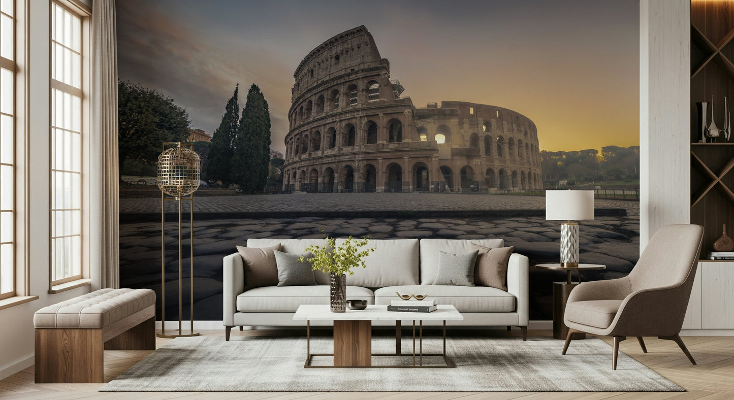 Ancient Rome Sunrise Wall Mural -2469876