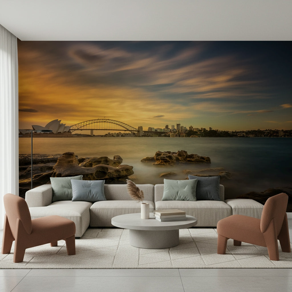 Sydney Sunset Wall Mural -2360057