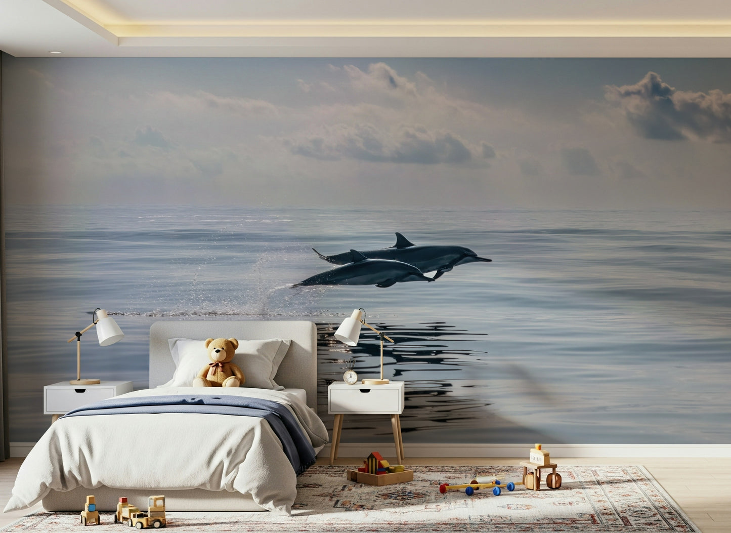 Dolphin's Leap Wall Mural
